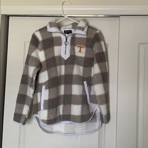 Fuzzy Quarter Zip University of Tennessee